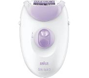 Braun Silk-épil 3 Beauty-Set, Epilierer Damen für Haarentfernung, Aufsätze Rasierer 1 St