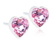 Blomdahl Medical Plastic Heart 6mm Light Rose