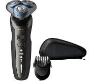 Philips Wet and dry electric shaver S6640/44, Rotation shaver, MultiPrecision Blade System, Buttons, Wireless, SH50, 2 year(s), Black