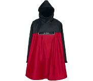 Vaude Valero Poncho rot/schwarz S 2023 Fahrradjacken