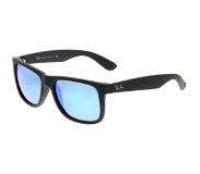 Ray-Ban RB 4165 JUSTIN Herren-Sonnenbrille, schwarz