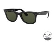 Ray-Ban RB 2140 WAYFARER Unisex-Sonnenbrille, schwarz