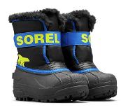 Sorel Snow Commander - Schneestiefel - Kind Black / Super Blue 38