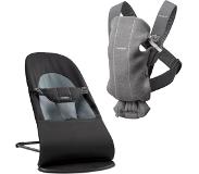 BabyBjörn Balance Soft Cotton Wippstuhl Schwarz -