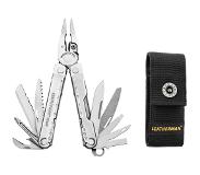 Leatherman Multitool Leatherman Rebar Nylon Sheath Clampack Silver