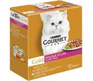 Gourmet Gold 8-Pack Luxe Mix Katzenfutter