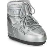 Moon Boot Schneestiefel Moon Boot Classic Low Glance Silver Damen-Schuhgröße 39 - 41