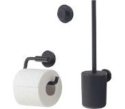 Tiger WC-Zubehör Set Tiger Urban Black Ohne Klappe (3-Teilig)