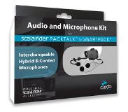 Cardo Audiokit für Cardo PACKTALK u. SMARTPACK mit Kabel- und Schwanenhalsmikrofon