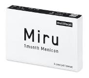 Menicon Miru 1month Multifocal (6er Packung) Monatslinsen (2 dpt, Addition Low (0.75 - 2.25) & BC 8.6)