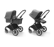 Bugaboo Lynx Kinderwagen 2-in-1 Black / Grey Melan