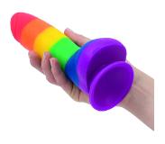 Addiction - Justin Rainbow Silikondildo - 19 cm