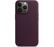 Apple Leder-Case MagSafe für das iPhone 13 Pro - Dark Cherry