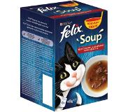 Felix Soup Orignal Farm Selection Katzensuppe 6 x 48 g
