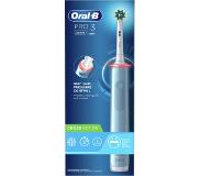 Oral-B - Elektrische Zahnbürste 'Pro 3 Cross Action' in Blau 1 St