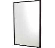 Jax Design | Wandspiegel Industrie Schwarz Metall 60x40x60 cm | NADUVI