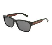 Gucci GG0340S Herren-Sonnenbrille, schwarz