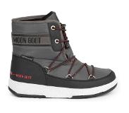 Moon Boot Jr Boy Mid - Schneestiefel - Kind Black / Castlerock 31