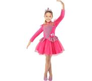 Ciao Barbie Ballerina Costume (Dress, shoes, crown) - 3-4 years