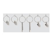 Gina tricot - Urban Charm Hoop Pack - Ring - Silber - One Size - Damen