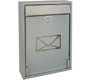 Supplies4U BRIEFKASTEN - MILAN - SILBER