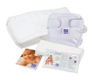 Bambino Mio Bambinomio Miointro kit Small Set Wiederverwendbare Stoffwindeln 5-7kg weiß 1 St