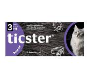 Ticster Spot-on Lsg.z.Auftropf.f.Katzen 4-8 kg 3x0,8 ml Lösung