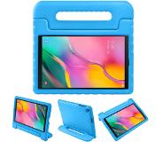 IMoshion Schutzhülle mit Handgriff kindersicher Blau für Samsung Galaxy Tab A 10.1 (2019)