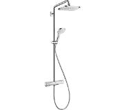Hansgrohe Showerpipe CROMA E 280 1jet EcoSm 9 l/min mit Brausethermostat chrom