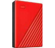Western Digital WD My Passport 4 TB Rot Externe Festplatte Hdd