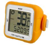 M-Wave Xiv Silicone Cycling Computer Orange