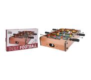 Tender Toys Fußballtisch Holz 50 x 31 x 9 cm - inkl. 2 Fußbälle und Punktezähler