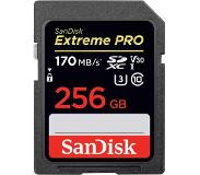 SanDisk SDXC Extreme Pro 256GB 200MB/s V30 UHS I