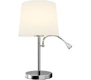 LINDBY Benjiro Tischleuchte White/Chrome - Lindby