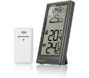 Bresser Meteo Temp Weather Center Weiß,Schwarz
