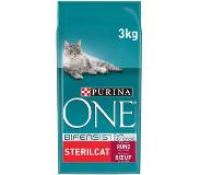 One Adult Huhn & Vollkorngetreide Katzenfutter | 2 x 3 kg