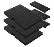 Allspares 4x Gaggenau Aktivkohlefilter 17000965 / 11018700 von AllSpares (2St.)