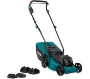 Vonroc Rasenmäher 40V - Brushless - 33cm | Inkl. 2x 2.0 Ah Akku und Schnellladegeräte