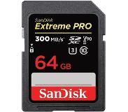 SanDisk SDXC Extreme Pro 64GB 300MB/s V90 UHS II