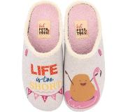 Hot Potatoes Pantoffel Hot Potatoes Rueka Grey Damen-Schuhgröße 41