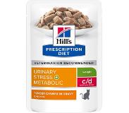 Hill's Pet Nutrition Hill's Prescription Metabolic + Urinary Stress Weight 85 g Katzen-Nassfutter