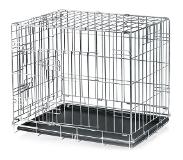 Trixie Galvanized Transport Cage Silber 64 x 54 x 48 cm