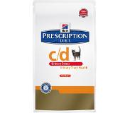 Hill's Pet Nutrition Hill's Prescription C/D Urinary Stress Urinary Care Katzenfutter | 8 kg