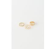 Gina tricot - Sunny 2-pack Ring - Ring - Gold - L - Damen