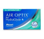 Alcon plus HydraGlyde for Astigmatism (3er Packung) Monatslinsen (-6 dpt, Zyl. -1.75, Achse 10 & BC 8.7)