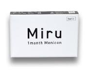 Miru Menicon Miru 1month toric (6er Packung) Monatslinsen (-3.75 dpt, Zyl. -1.25, Achse 170 & BC 8.6)