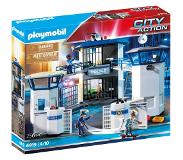 Playmobil Intl. Police-Kommandozentrale mit Gefängnis
