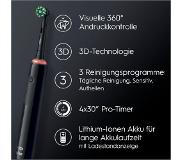 Oral-B - Elektrische Zahnbürste 'Pro 3 + 2. Handstück' in Black 1 St