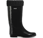 Aigle - Stiefel und Stiefletten Damen - Eliosa Winter Schwarz für Damen, aus Wolle - schwarz