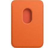 Apple Leather Wallet MagSafe - Orange